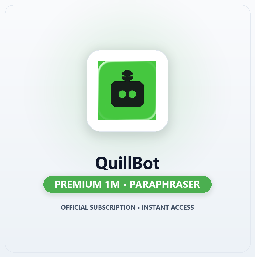 QuillBot Premium 1M (Unlimited Paraphraser)