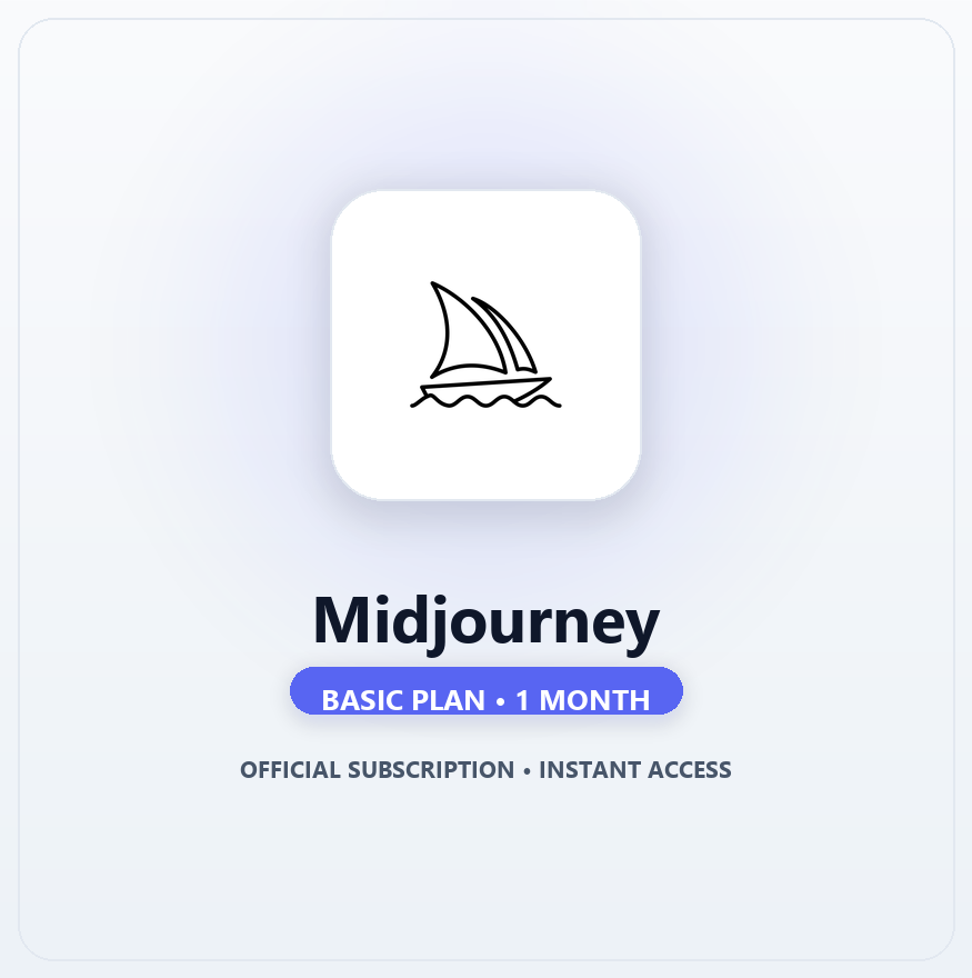 Midjourney Basic Plan 1M