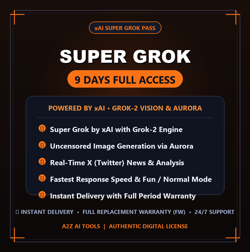 Grok - Super Grok 9 Days Slide 1