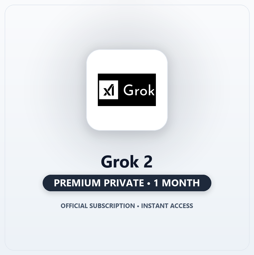 Grok 2 Premium Private Account 1M