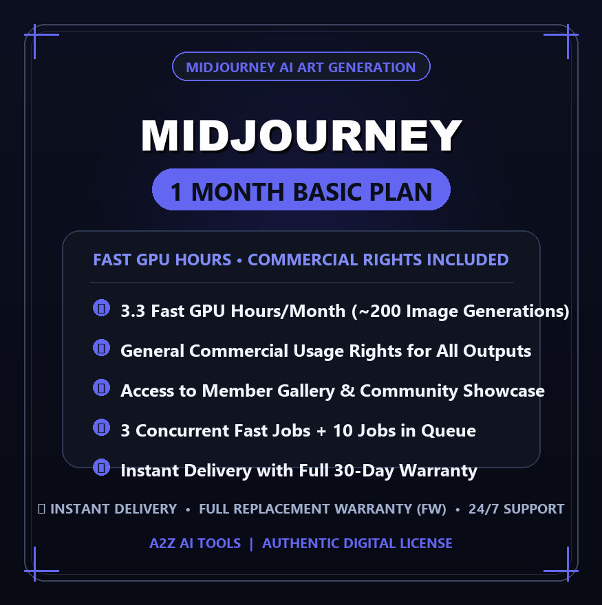 Midjourney Basic Plan 1M Slide 1